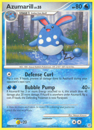 Azumarill 18/130 Diamond & Pearl Diamond & Pearl