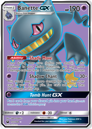 Banette-GX 157/168 Sun & Moon Celestial Storm