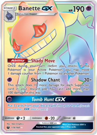Banette-GX 174/168 Sun & Moon Celestial Storm