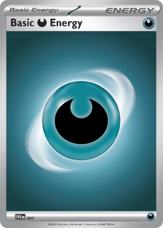 Basic Darkness Energy 7/8 Scarlet & Violet Scarlet & Violet Energies