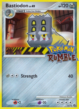 Bastiodon 14/16 Other Pokémon Rumble