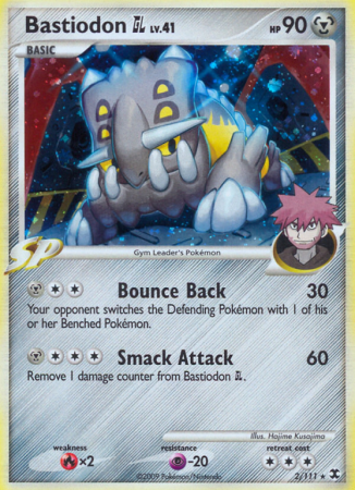 Bastiodon GL 2/111 Platinum Rising Rivals