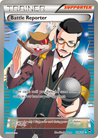 Battle Reporter 109/111 XY Furious Fists
