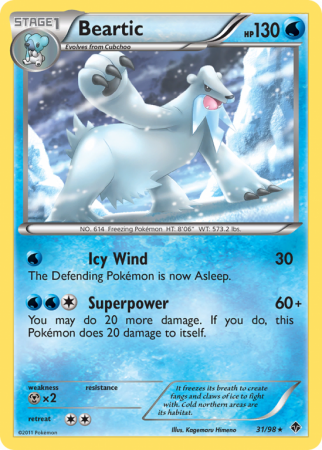 Beartic 31/98 Black & White Emerging Powers
