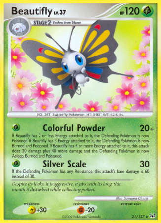 Beautifly 21/127 Platinum Platinum