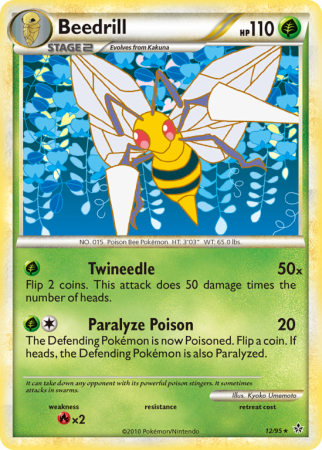 Beedrill 12/95 HeartGold & SoulSilver HS—Unleashed