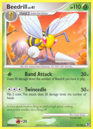Beedrill 13/106 Diamond & Pearl Great Encounters