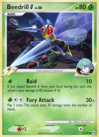 Beedrill G 53/99 Platinum Arceus