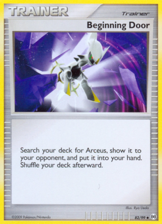 Beginning Door 82/99 Platinum Arceus