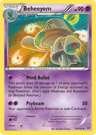 Beheeyem 74/162 XY BREAKthrough