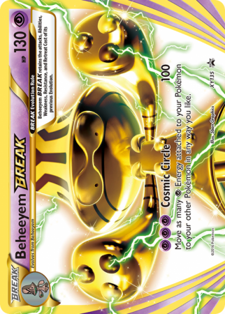 Beheeyem BREAK XY135/183 XY XY Black Star Promos