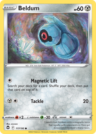 Beldum 117/195 Sword & Shield Silver Tempest