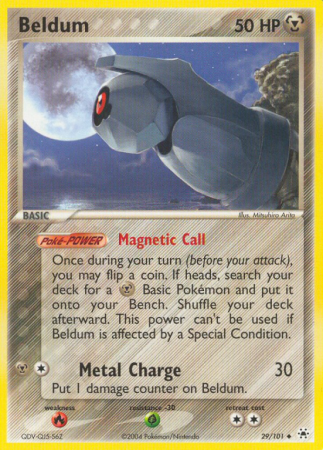 Beldum 29/101 EX Hidden Legends