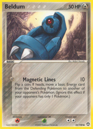 Beldum 45/108 EX Power Keepers