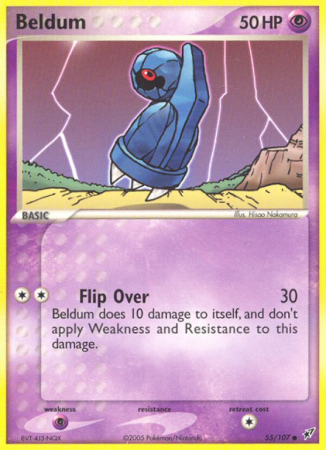 Beldum 55/107 EX Deoxys