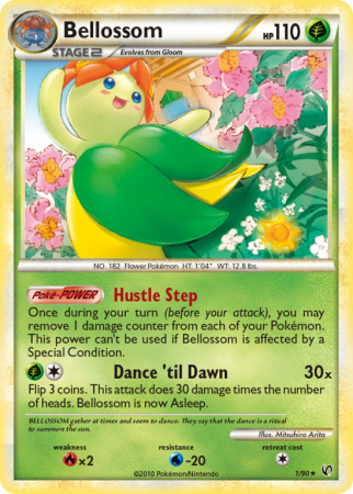 Bellossom 1/90 HeartGold & SoulSilver HS—Undaunted