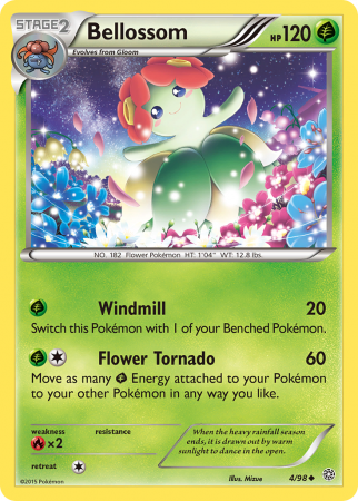 Bellossom 4/98 XY Ancient Origins
