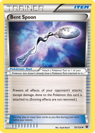 Bent Spoon 93/124 XY Fates Collide