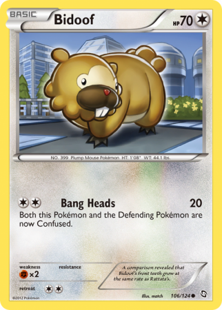 Bidoof 106/124