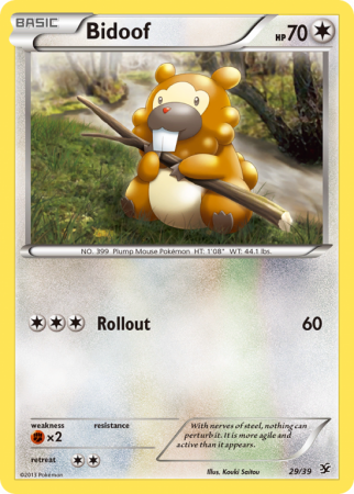 Bidoof 29/39