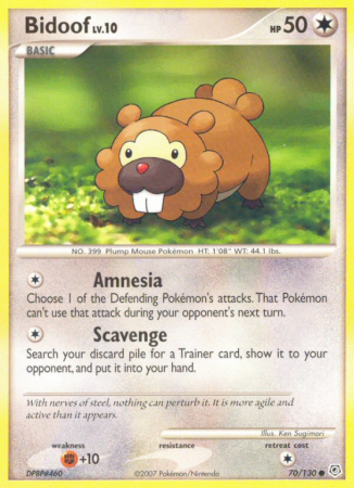 Bidoof 70/130