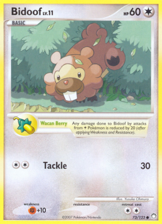 Bidoof 73/123