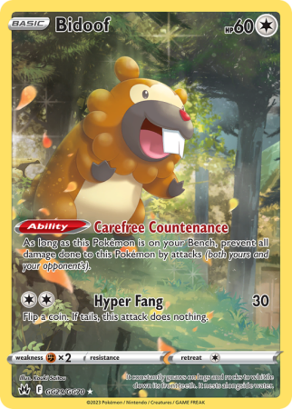Bidoof GG29/70