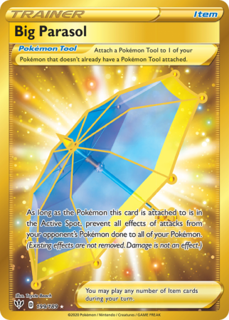 Big Parasol 199/189 Sword & Shield Darkness Ablaze