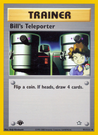 Bill's Teleporter 91/111 Neo Neo Genesis