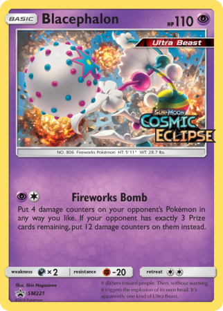 Blacephalon SM221/156 Sun & Moon SM Black Star Promos