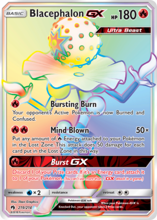 Blacephalon-GX 219/214 Sun & Moon Lost Thunder