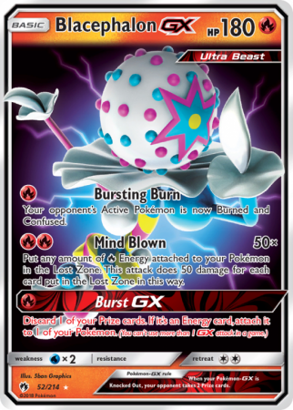 Blacephalon-GX 52/214 Sun & Moon Lost Thunder
