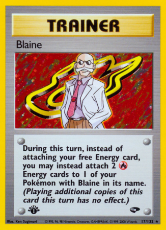 Blaine 17/132 Gym Gym Challenge