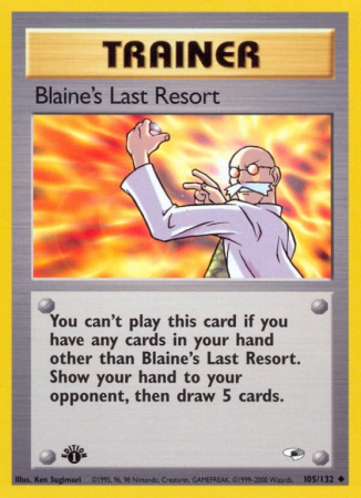 Blaine's Last Resort 105/132 Gym Gym Heroes