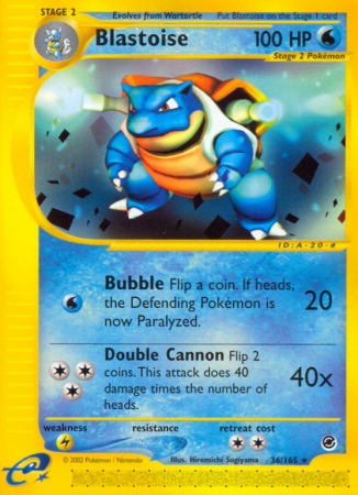 Blastoise 36/165