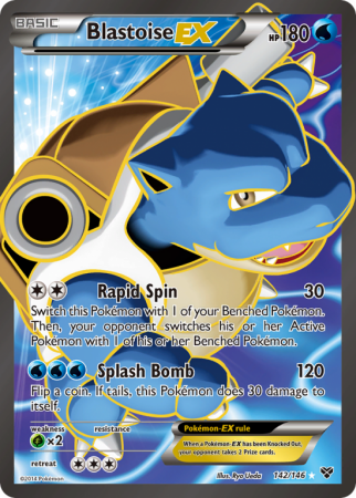 Blastoise-EX 142/146