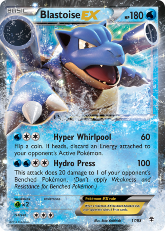 Blastoise-EX 17/115