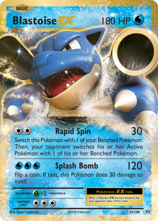 Blastoise-EX 21/108