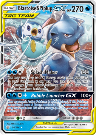 Blastoise & Piplup-GX 38/236