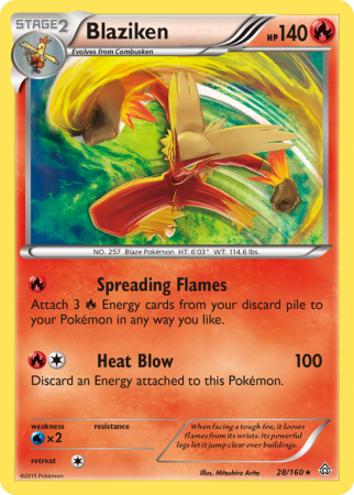 Blaziken 28/160 XY Primal Clash