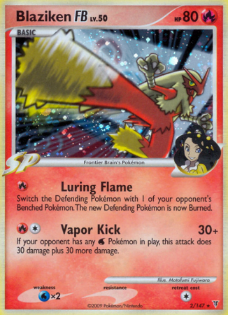 Blaziken FB 2/147 Platinum Supreme Victors