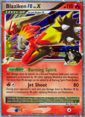 Blaziken FB LV.X 142/147