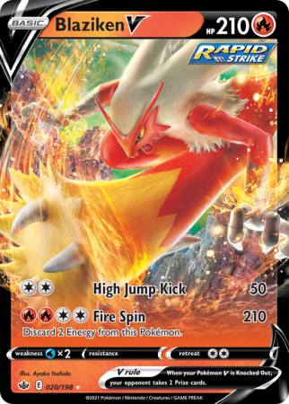 Blaziken V 20/198
