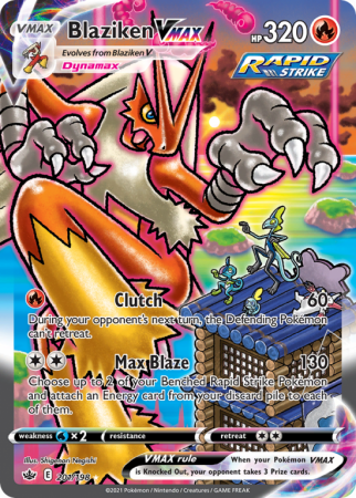 Blaziken VMAX 201/198