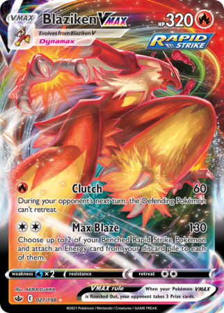 Blaziken VMAX 21/198