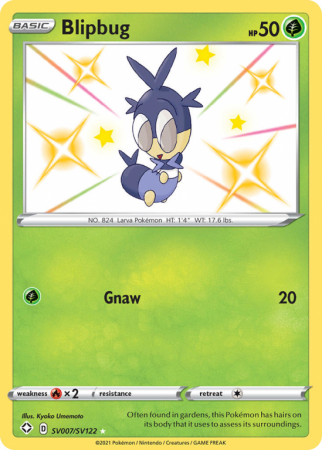 Blipbug SV007/122 Sword & Shield Shiny Vault