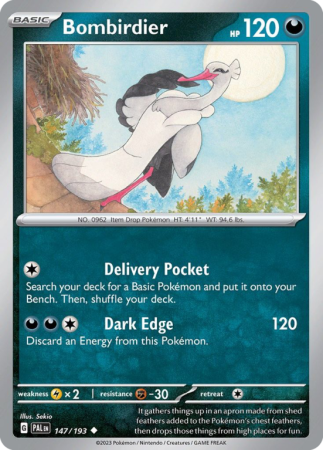 Bombirdier 147/193 Scarlet & Violet Paldea Evolved