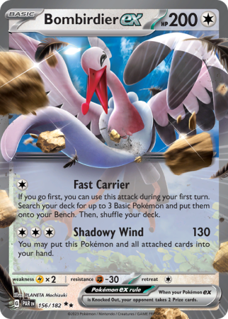 Bombirdier ex 156/182 Scarlet & Violet Paradox Rift