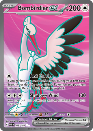 Bombirdier ex 234/182 Scarlet & Violet Paradox Rift