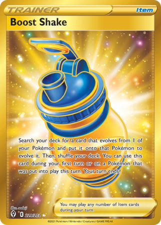 Boost Shake 229/203 Sword & Shield Evolving Skies